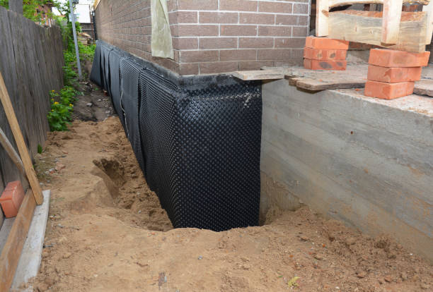 Expert waterproofing evaluation at a Long Lake, MN property
